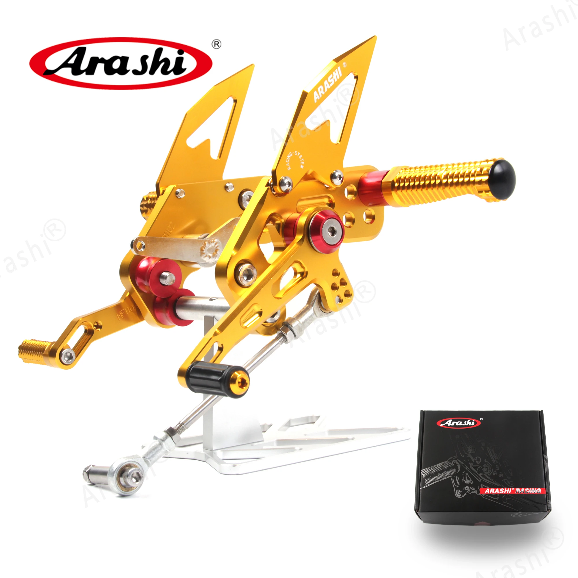 

Arashi для KAWASAKI Z125 Z125-Pro 2016 - 2023 CNC Регулируемая Задняя подставка для ног Peg Z 125 Pro 2016 2017 2018 2019 2020 2021