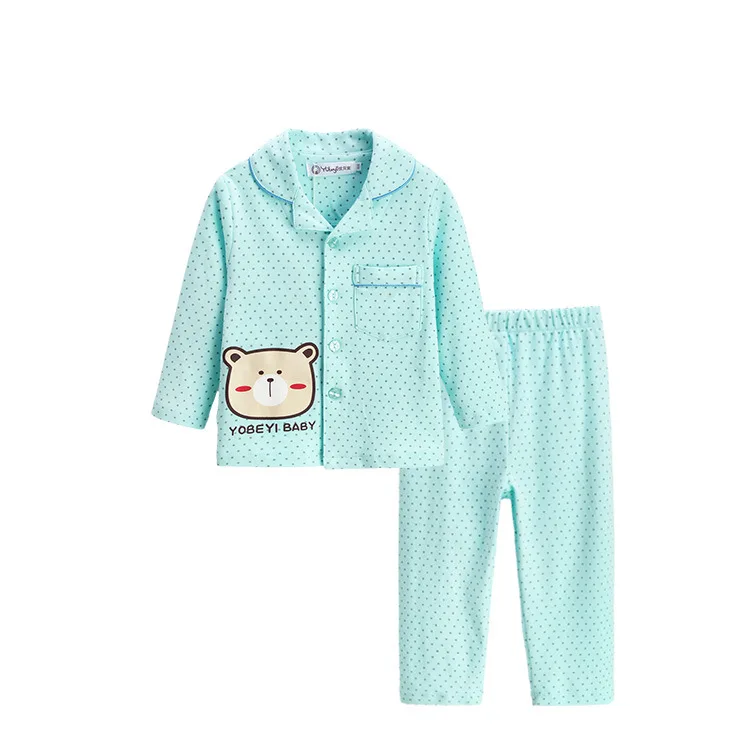 

CHILDREN'S Pajama Set Spring And Autumn Men And Women Tracksuit Autumn Clothing Cardigan Baby Spring Pure Cotton Childrenswear