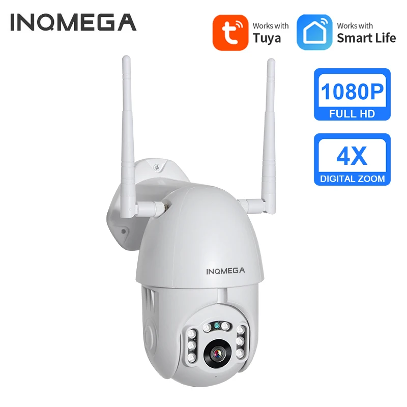 IP камера INQMEGA 1080P купольная Wi Fi PTZ водонепроницаемая|Камеры видеонаблюдения| |