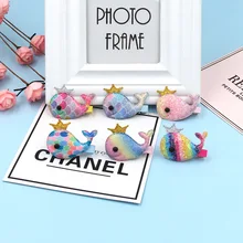 Детские цветные аксессуары для волос в Корейском стиле, заколки для волос в виде милых животных, милые заколки для волос в виде утенка, цвета радуги