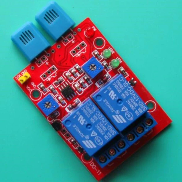2ch 12v Humidity Switch Module Humidity Switch Humidity Controller Hr2 Humidity Module Sensors Aliexpress