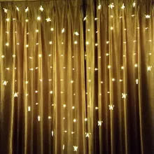 Светодиоды бабочка форма лампы медная проволока светодиодная струнная лампа для дома, внутреннего фестиваля, Рождественская декоративная Ночная лампа с питанием от ЕС/США плюс