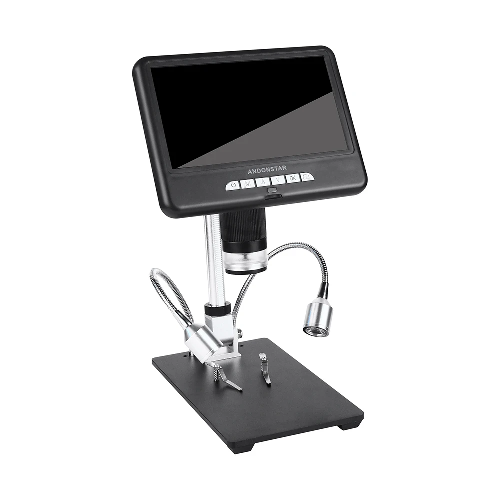 Andonstar 7 дюймов ЖК-экран 3D цифровой микроскоп AD207 HD 1080P THT/SMD паяльник ИК пульт дистанционного управления