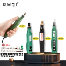 

USB Charging Variable Speed Mini Grinder Machine Rotary Tools Kit Grinder Set DIY For Jewelry with 100pcs Engraving Accessories