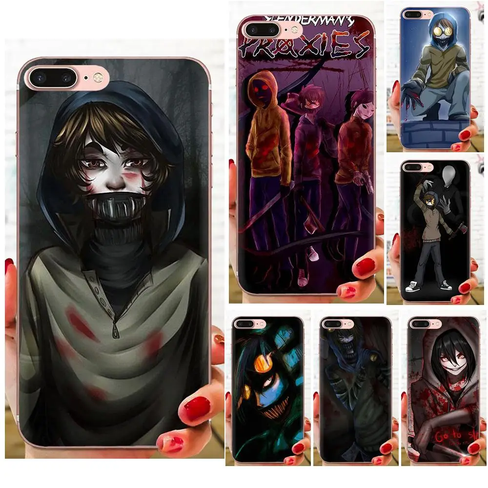 Soft TPU Screen Protector Anime Ticci Toby For Galaxy J1 J2 J3 J330 J4 J5 J6 J7 J730 J8 2015 2016 2017 2018 mini Pro | Мобильные