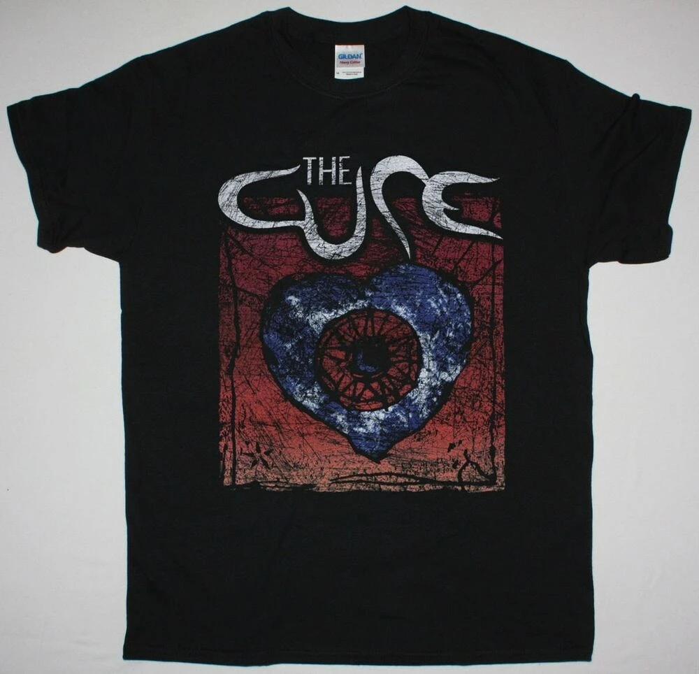 THE CURE FRIDAY IM IN LOVE BLACK T SHIRT SMITHS NEW ORDER JOY DIVISION |