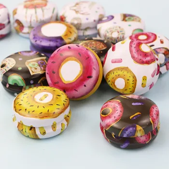 

12 Pcs/lot New Mini Small Iron Box Small Round Wedding Candy Box Lithospermum Aromatherapy Packaging Box Round Tea Can Jor