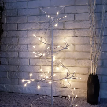 

Iron Copper Wire LED light led christmas String Light Bedroom Christmas Decoration Table Lamp, White Desk Decor Night Light