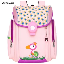 JZYZQBX мультфильм Животные школьная сумка мульти карманы рюкзак mochilas escolares infantiles школьный рюкзак для девочек мальчиков