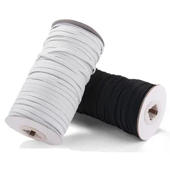 

3mm Elastic Rope Band Elastic Cord Roll Face Mask DIY Cloth Sewing Flat Earloop Stretch String Craft for DIY Handmade Mask