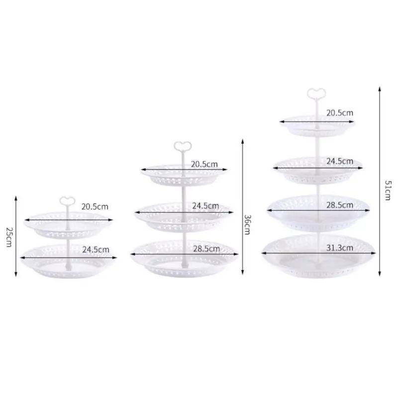 Fruit Plate Candy Tray Cake Stand Dessert Vegetable Storage Rack Candy Serving Tray Cake Pan