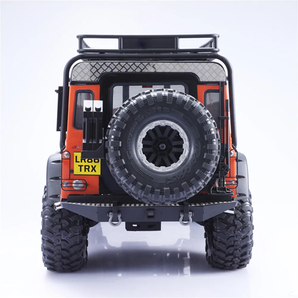 Для Traxxas TRX4 TRX 4 Land Rover Defender D110 металлическая задняя крыша декоративная панель