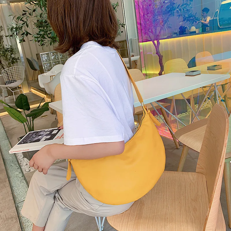 

JIULIN Female 2019 Summer New Korea Irregular Dumplings Pack Leisure Attractive Joker Single Shoulder Messenger Bag