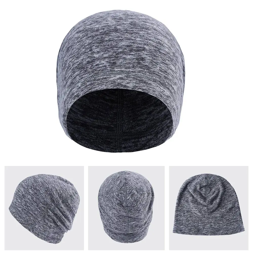 Winter Fleece Warmer Caps Cationic Fabric Cold Weather Thermal Beanies Skullies Slouchy Turban Hip Hop Men Women Hats Fashion