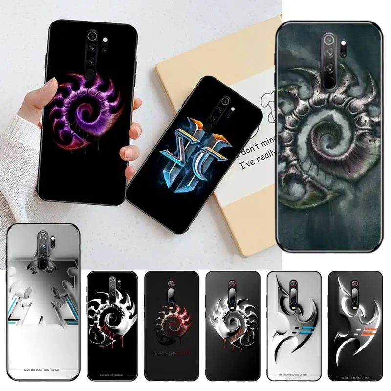 NBDRUICAI StarCraft логотип игры Blizzard искусство чехол для телефона Redmi Note 8 8A 7 6 6A 5 5A 4 4X 4A Go Pro