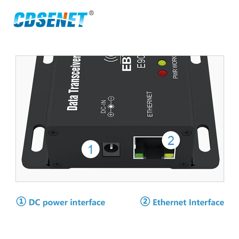 Ethernet Modbus 433 мгц радиочастотный передатчик дальнего радиуса связи радио