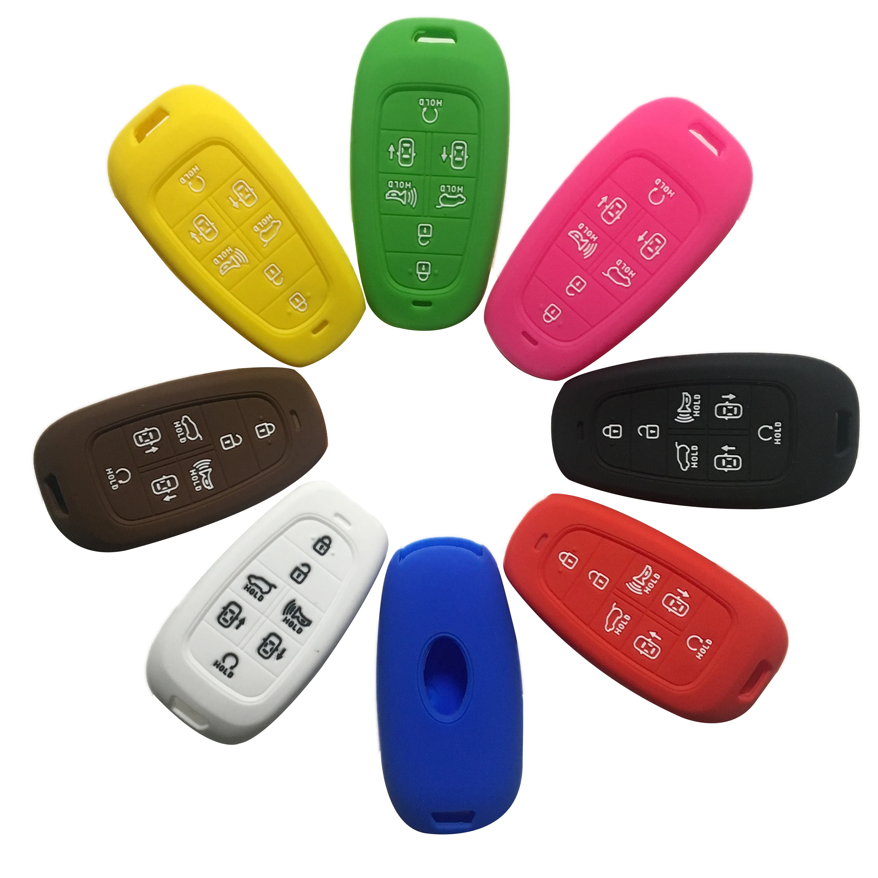 Toyota Key Fob Silicone Rubber Remote Cover for Flip Key Camry 2018 2019