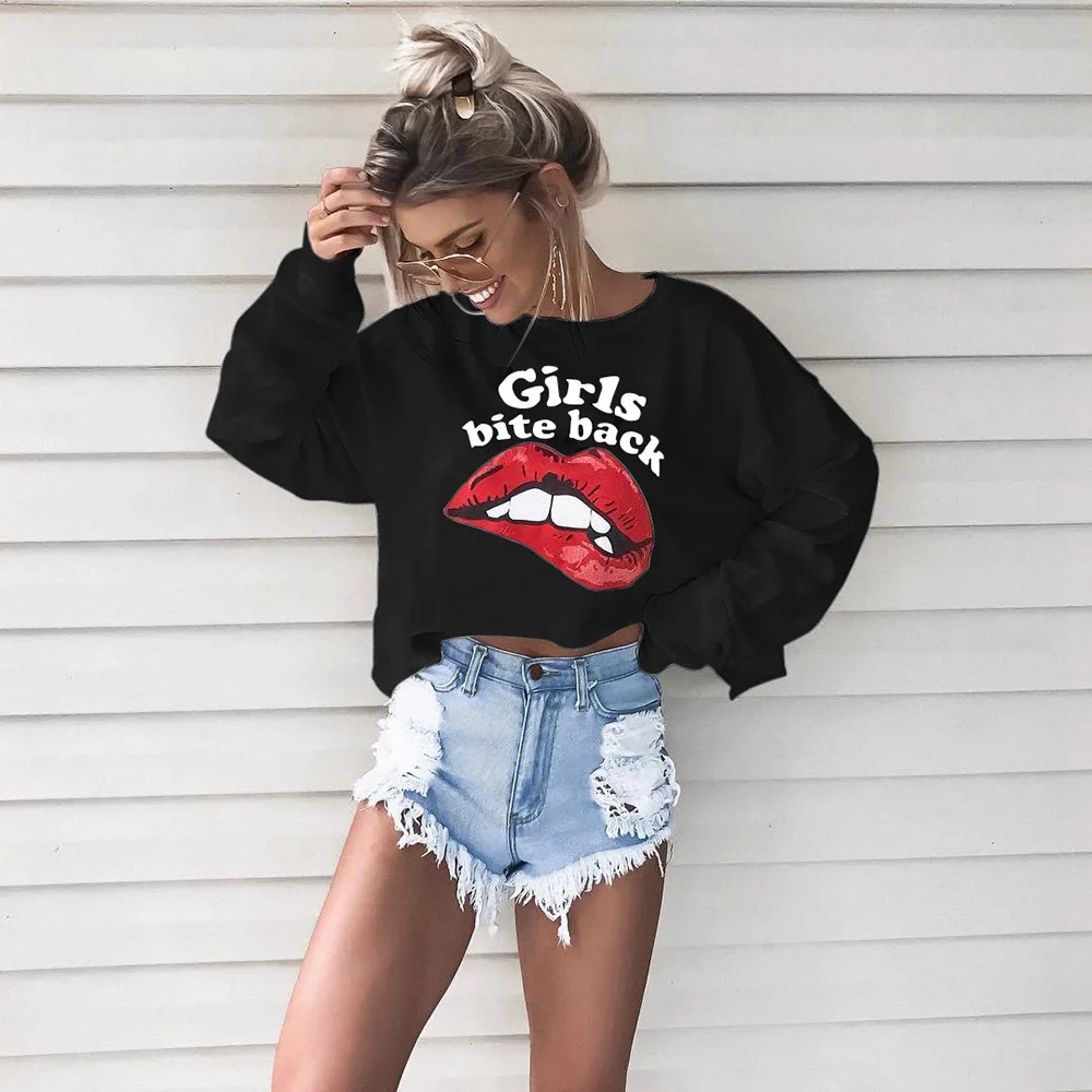 

New Graphic Tees Women Long Sleeve Womens Printed shirt Female Shirts Tee Tops Casual T-shirts