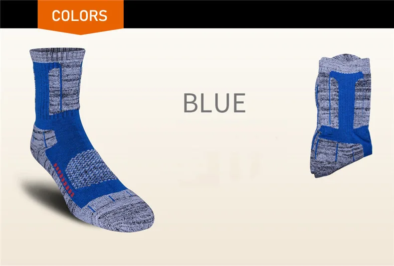 Outdoor Sport Mountaineering Skiing Hiking Trekking Socks Men Women Winter Warm Cotton Walking Cycling Terry Sock