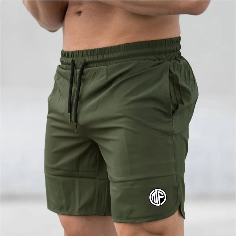 Brand Mens Mesh Fitness Bodybuilding Casual Fashion Workout Gym Breathable Muscle Running Comfortable Plus Size Sports Shorts