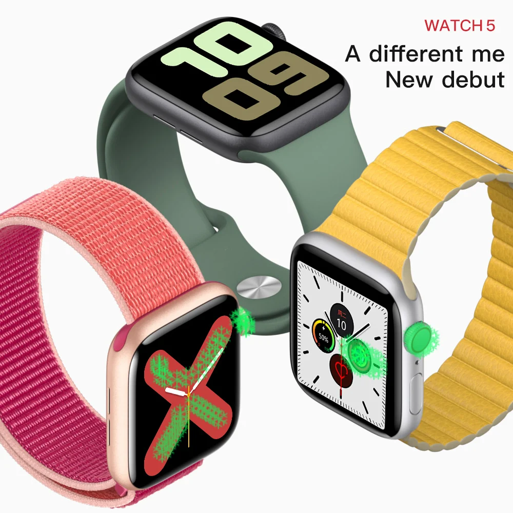 Новые смарт-часы Vision IWO 12 Bluetooth 1:1 Смарт-часы 44 мм 40 чехол для IOS Android Heart Rate кровяное