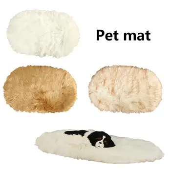 

50x80cm Winter Blanket Dog Bed Mattress Soft Long Wool Sleeping Warm Mat Cushion For Small Puppy Dog and Cat Pet Supplies 20E