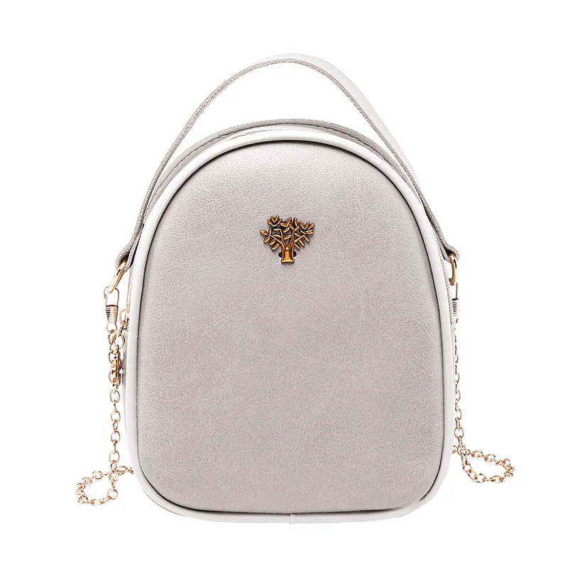 

2020 Spring Summer Fashion Oil Wax Shell Shoulder Phone Bag New Chain Phone Pouch luxury handbags women bags designer