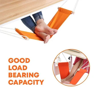 

Desk Feet Hammock Foot Chair Care Tool The Foot Hammock Outdoor Rest Cot Portable Office Foot Hammock Mini Feet Rest