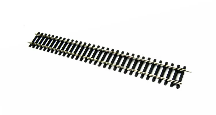 Miniature model  1:87  HO ratio  Train model accessories G231 straight rail  55201 track 231mm  Train sand table material 2