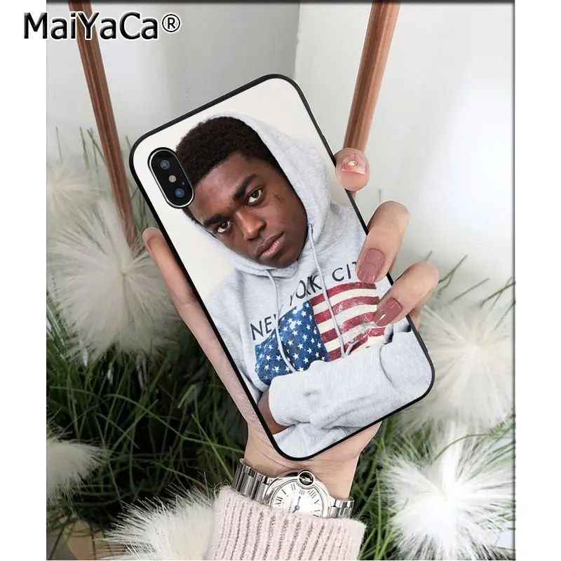 FHNBLJ Kodak Black Rapper High Quality Silicone Phone Case for iPhone 11 pro XS MAX 8 7 6 6S Plus X 5 5S SE XR SE2020
