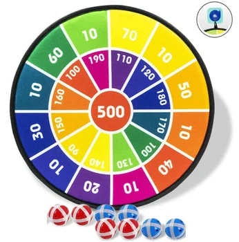 

Safety Children Dart Board Social Parent-Child Game for Kids Sport Toy Dart Board With 8 Balls Sports Toys Set For Kids