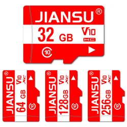 Carte mémoire Micro SD de classe 10, 100% réelle, 256 go, 128 go, 64 go, 32 go, TF, convient pour smartphone, appareil photo numérique, tablette, MP3 
