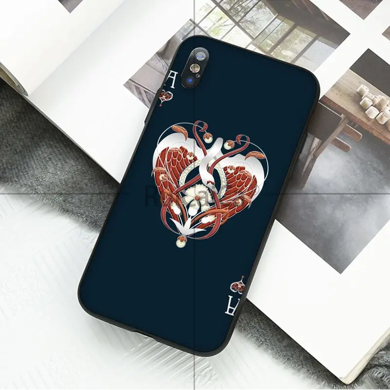 Poker Spades A joker Spades K.