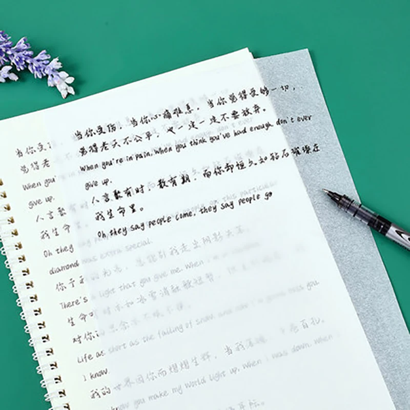 Китайские и английские книги для каллиграфии детей детская книга почерк Детское