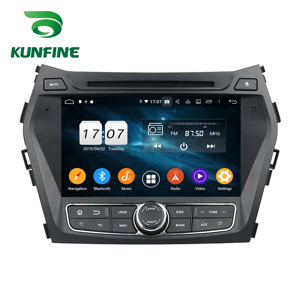 Android 9,0, четыре ядра, 4 Гб ОЗУ, 64 Гб ПЗУ, автомобильный DVD, gps, мультимедийный плеер, стерео, для HYUNDAI IX45, 2013,, радио, головное устройство, 3g