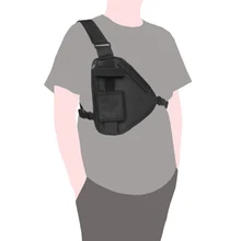 Новинка унисекс нагрудная сумка в стиле хип-хоп Уличная нагрудная сумка через плечо сумка с регулируемой талией нагрудная сумка