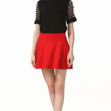 S-5XL в Корейском стиле с высокой талией плиссированная юбка; юбка-пачка; Платье с принтом из слов юбка-зонтик