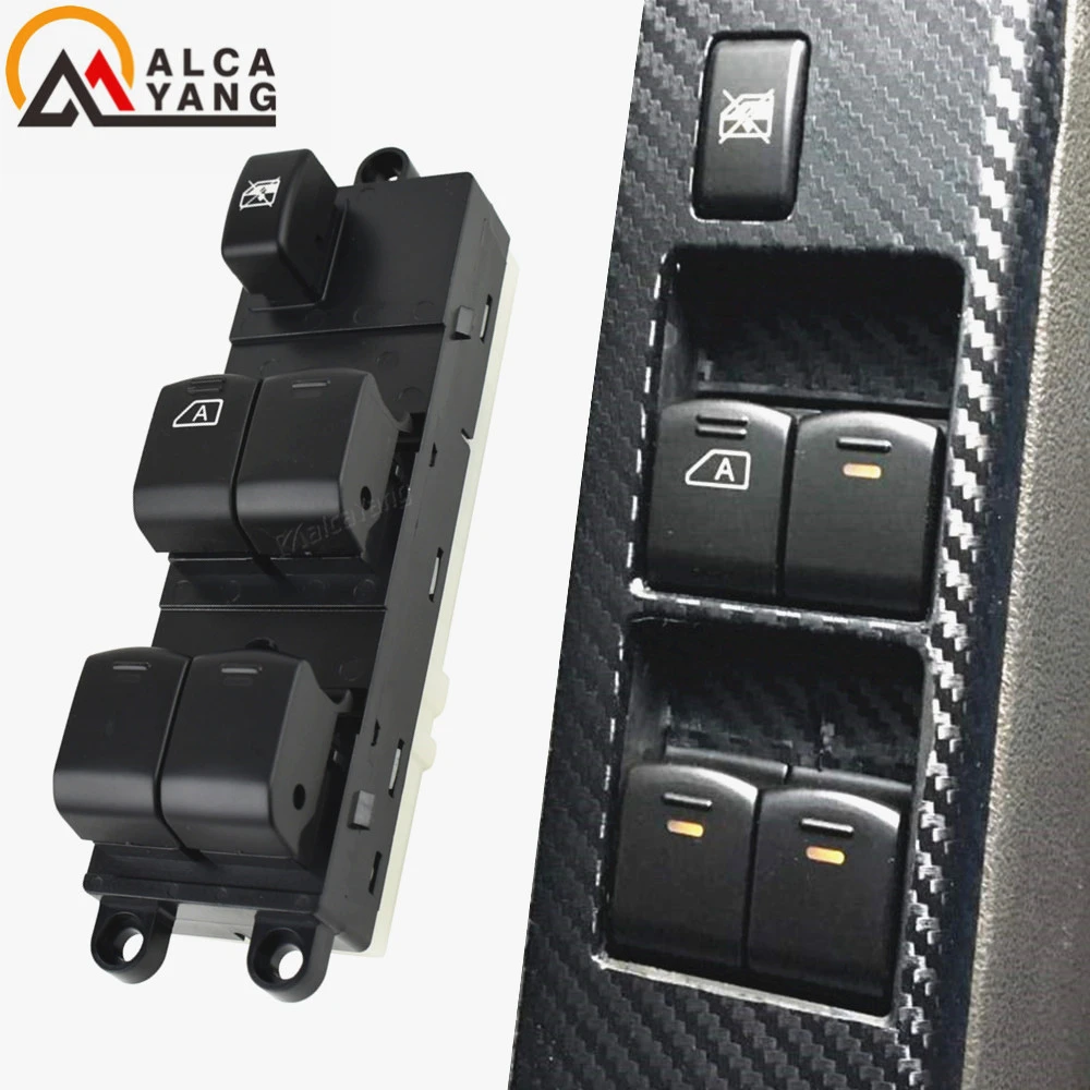 Master Electric Power Window Lifter Switch For Nissan Qashqai J10 2.0