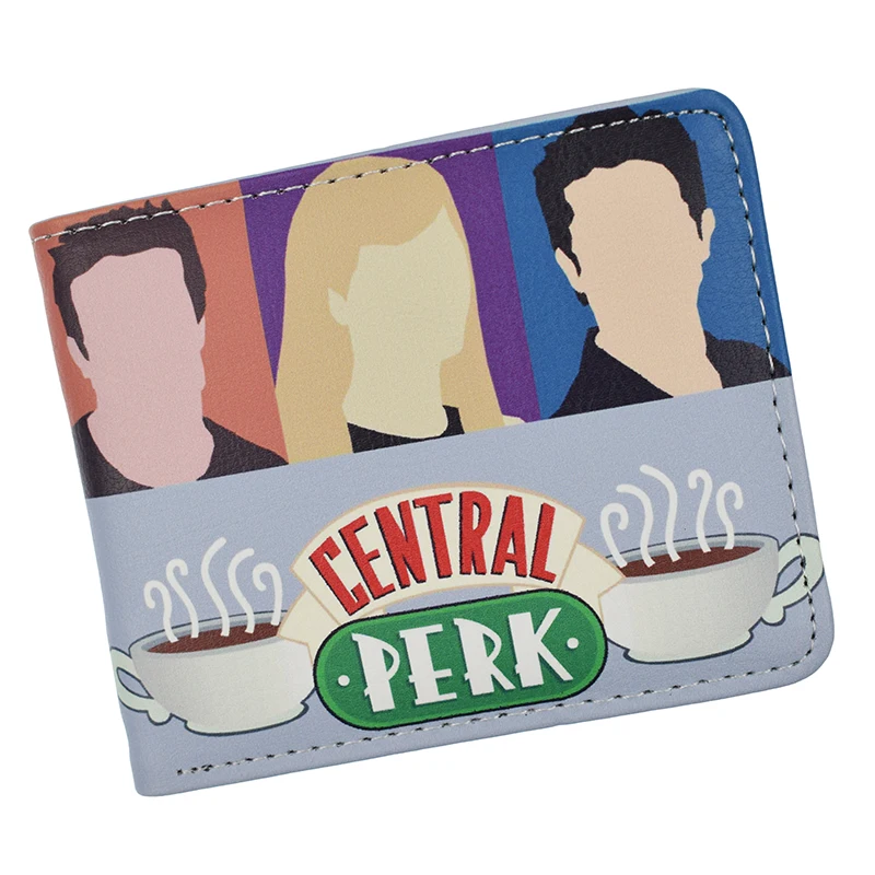 Friends Wallet Purse Cool Coin-Pocket Zipper-Design with Central Perk Coffee-Time New-Arrival