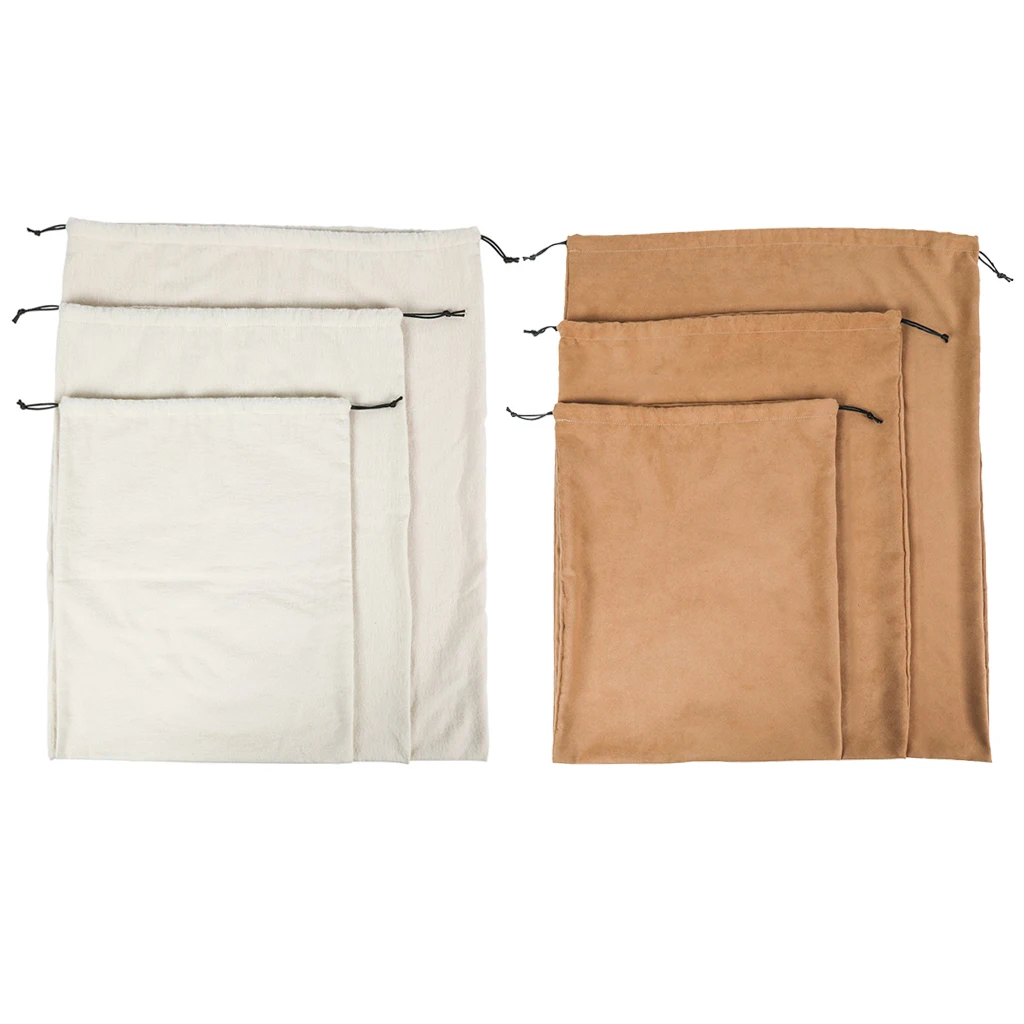 Dust Cover Storage Bags Silk Cloth with Drawstring