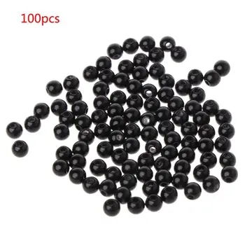 

100pcs 3-12mm Black Safety Doll Eyes Sewing Beads For DIY Bear Stuffed Toys Scrapbooking Crafts 090B