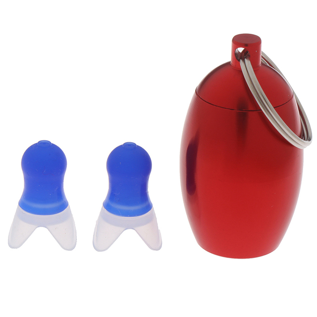 Pair Anti-Noise Ear Protectors Noise Cancelling Ear Plugs Waterproof Soft Silicone Earplugs For Sleeping Swimming Flight