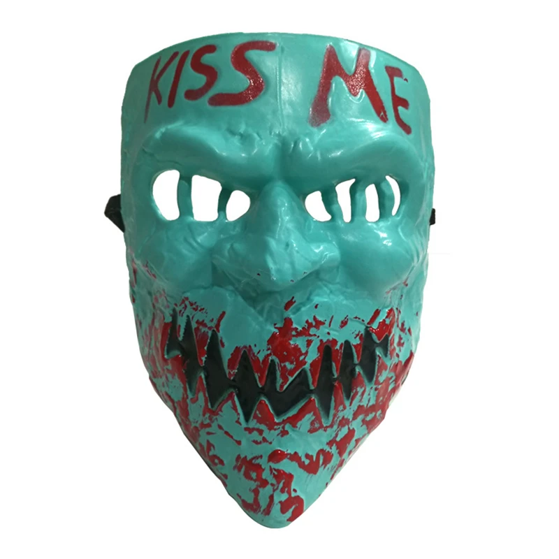 Маска для чистки на Хэллоуин, страшные маски, косплей, вечерние, коллекция реквизитов, полное лицо, жуткий фильм ужасов, маска на Хэллоуин - Цвет: J