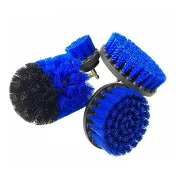 

Brushes For Drill Bathroom Kitchen Cleaning Supplies Household Cleaning Tool For Bathroom Surface Grout Bathtub 4pcs
