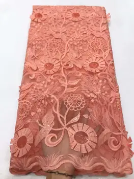 

latest lace fabric 2020 african lace fabric with sequins 5 yards african fabric african lace fabric 2019 high quality lace