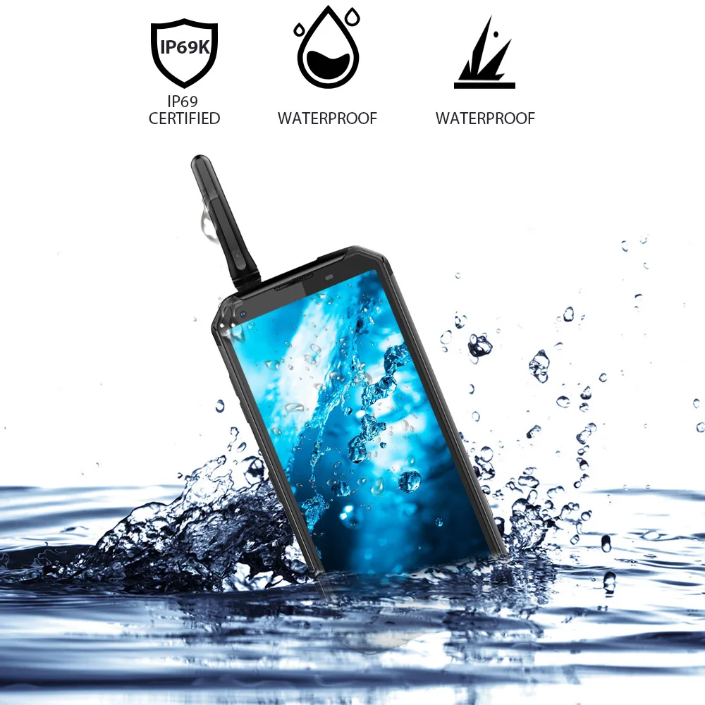 Прочный телефон Blackview BV9500 Pro IP68/IP69K 6 ГБ 128 10000 мАч камера QC 16 0 МП Восьмиядерный