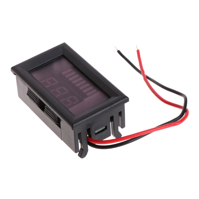 

Drop Shipping DC 6-100V Red LED Digital Display Voltmeter Mini Volt Panel Tester For DC 12V Car Motor Vehicles