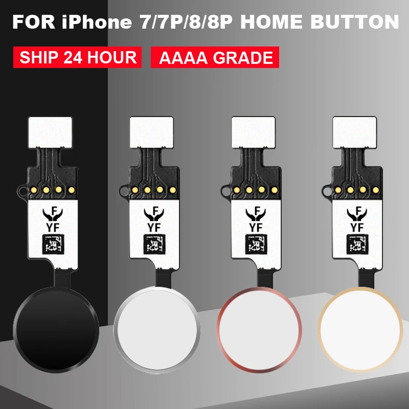 Новая 3-я YF универсальная домашняя кнопка гибкий кабель для iPhone 7 7plus 8 Plus Кнопка