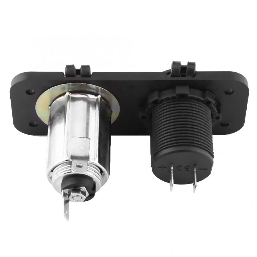 От прикуривателя 12 V-24 V прикуривателя Dual USB Автомобильное зарядное устройство вольтметр светодиодный Дисплей для автомобиля лодка яхта на колесах для грузовых автомобилей, аксессуары