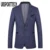 URSPORTTECH Мужской Костюм Блейзер Осень Slim Fit One Button Костюм Блейзер Мода Формальный Английский Стиль Мужчины Классический Свадебный Костюм Куртки